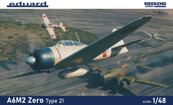 Eduard 1/48 A6M2 Zero Type 21 (Weekend Edition)