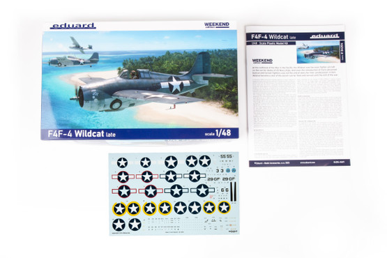Eduard 1/48 F4F-4 Wildcat Late (Weekend Edition)