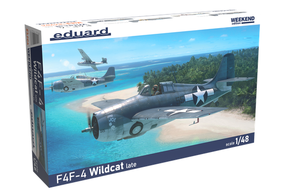 Eduard 1/48 F4F-4 Wildcat Late (Weekend Edition)