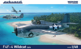 Eduard 1/48 F4F-4 Wildcat Late (Weekend Edition)