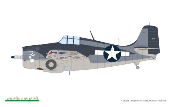 Eduard 1/48 F4F-4 Wildcat Late (Weekend Edition)