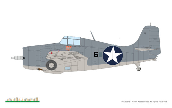 Eduard 1/48 F4F-4 Wildcat Late (Weekend Edition)