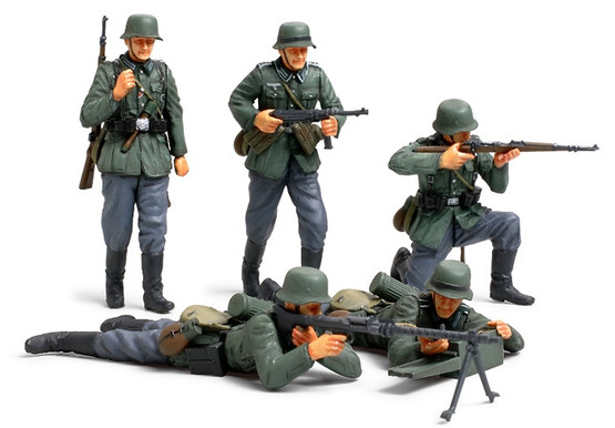 Tamiya 1/35 German Infantry Set (French Campaign)