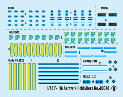 Hobby Boss 1/48 F-111A Aardvark