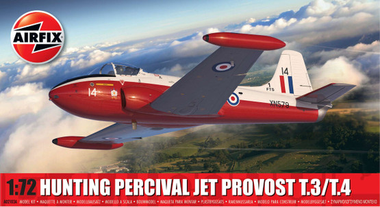 Airfix 1/72 Hunting Percival Jet Provost T.3/T.4