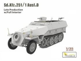 Vespid Models 1/35 Sd.Kfz.251/1Ausf.D Late Production w/Full Interior