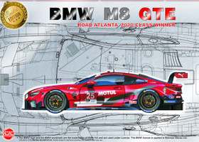 NuNu Model Kit 1/24 BMW M8 GTE Road Atlanta 2020 Class Winner