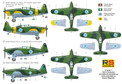 RS Models 1/72 Mörkö Morane WWII Finnish Fighter