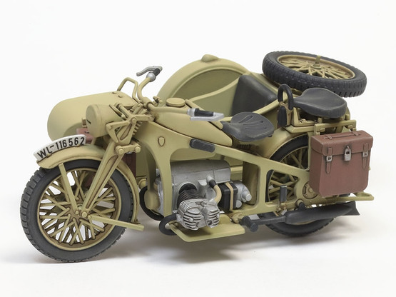 Tamiya 1/35 KS600 Motorcycle & Sidecar