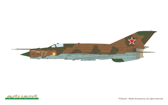 Eduard 1/72 MiG-21bis (Limited Edition DUAL COMBO)