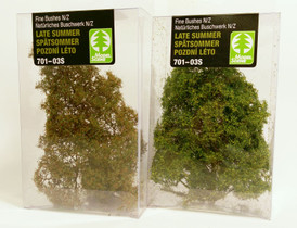 Model Scene Fine Bushes - Late Summer