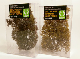 Model Scene Fine Bushes - Early Autumn