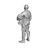 3D Scale Model Universe 1/32 Finnish MiG-21F Fighter Pilot in a Pressurized Suit During the Cold War