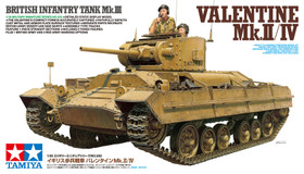 Tamiya 1/35 Valentine Mk.II/IV British Infantry Tank Mk.III