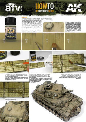 AK Streaking Grime - For Dak Vehicles 35ml