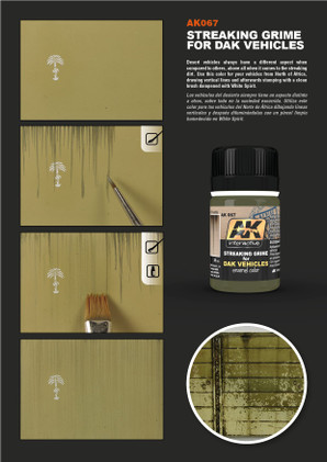 AK Streaking Grime - For Dak Vehicles 35ml
