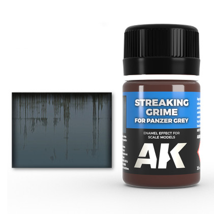 AK Streaking Grime - For Panzer Grey 35ml