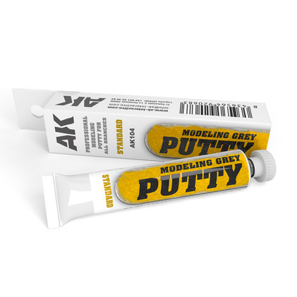 AK Interactive Modeling Grey Putty Standard 20ml kitti