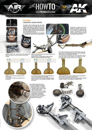 AK Interactive Wash - Landing Gear 35ml