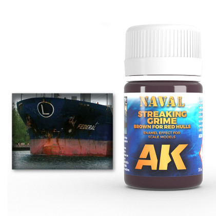 AK Streaking Grime - Brown for Red Hulls 35ml