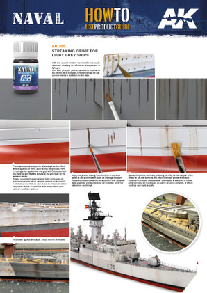 AK Streaking Grime - For Light Grey Ships 35ml
