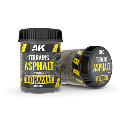 AK Interactive Terrains - Asphalt 250ml