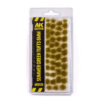 AK Interactive Summer Green Tufts 6mm