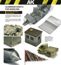 AK Interactive Aluminum Sheet 0,1mm