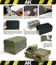 AK Interactive Black Aluminum Sheet 0,08mm