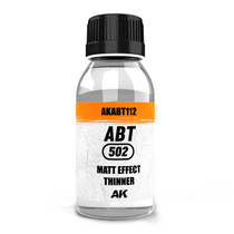 AK Interactive ABT 502 Matt Effect Thinner emalimaaliohennin 100ml