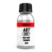 AK Interactive ABT 502 Fast Dry Thinner emalimaaliohennin 100ml