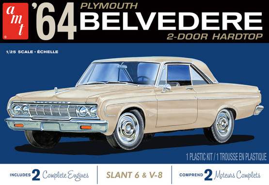 AMT 1/25 '64 Plymouth Belvedere 2-Door Hardtop