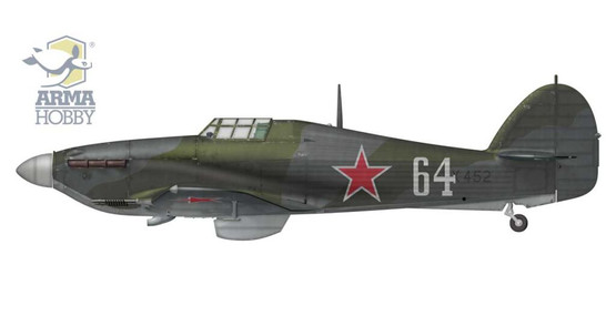 Arma Hobby 1/72 Hurricane Mk II A/B/C Eastern Front (Deluxe Set)
