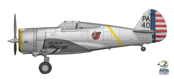 Arma Hobby 1/72 Curtiss P-36 C