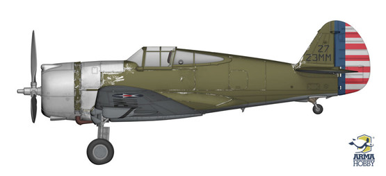 Arma Hobby 1/72 Curtiss P-36 C