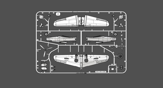 Arma Hobby 1/72 Curtiss P-36 C