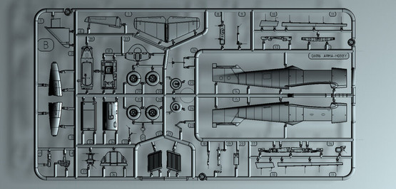 Arma Hobby 1/72 Messerschmitt Me-262A-1A