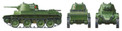 Tamiya 1/35 Russian Tank BT-7 Model 1937
