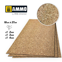 Ammo by Mig Create Cork - Medium Grain Mix 2mm, 3mm, 4mm