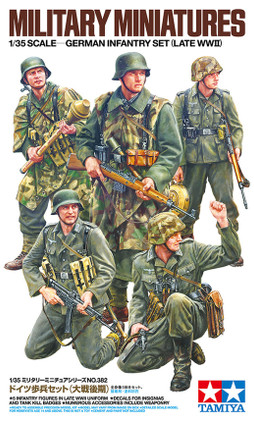 Tamiya 1/35 German Infantry Set (Late WWII)