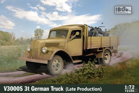 IBG Models 1/72 V3000S 3t German Truck (Late Production)