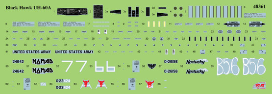ICM 1/48 UH-60A Black Hawk with Crew