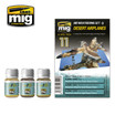 Ammo by Mig Air Weathering Set Desert Airplanes 3 x 35ml