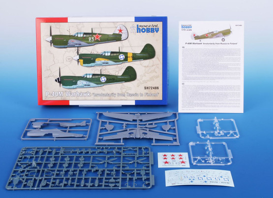 Special Hobby 1/72 P-40M Warhawk 'Involuntarily from Russia to Finland'
