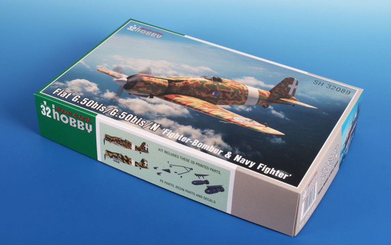 Special Hobby 1/32 Fiat G.50bis / G.50bis/N 'Fighter-Bomber & Navy Fighter'