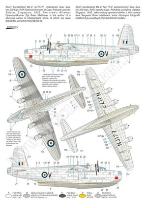 Special Hobby 1/72 Short Sunderland Mk.V 'Fighting Commies in Europe and the Far East'