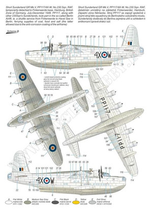 Special Hobby 1/72 Short Sunderland Mk.V 'Fighting Commies in Europe and the Far East'