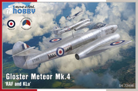 Special Hobby 1/72 Gloster Meteor Mk.4 'RAF and KLu'