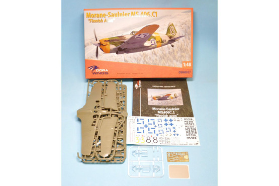 Dora Wings 1/48 Morane-Saulnier MS.406.C1 
