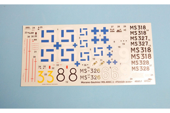 Dora Wings 1/48 Morane-Saulnier MS.406.C1 